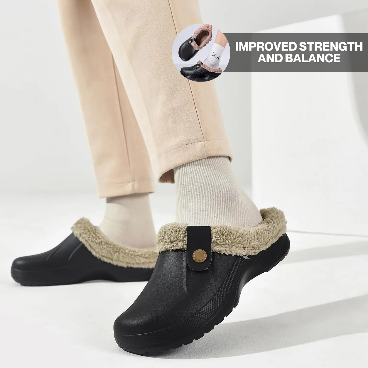Overlane - Non-Slip Comfort Clog Mules